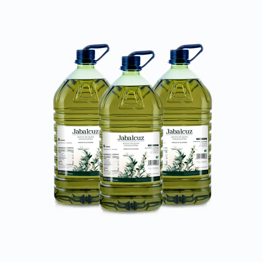 Pack 3 Garrafas Aceite Jabalcuz Picual 5 L